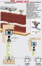 Розсувні системи для дверей «MEPA» SKS 99, «MEPA» SKS 5