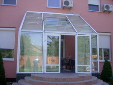 Алюмінієве скління веранд METALPLAST, ALUPROF (Польща)