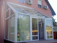 Алюмінієве скління веранд ALUPROF (Польща)