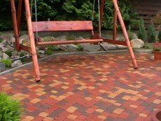 Бруківка. Укладання бруківки.