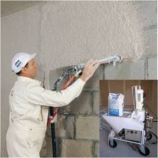 Штукатурка (гіпсова, цементна). Стяжка. Машинним способом