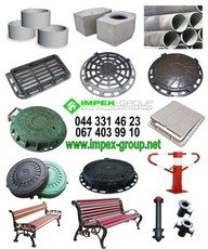 Люки усіх Типів Матеріал: Чавун, Пластик, Гума, композит,