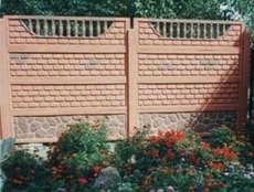 Паркани, огорожі бетонні, профільні, кам&#39;яні, сітка-раб