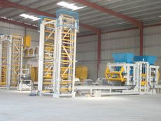 Линии по производству бетонных блоков