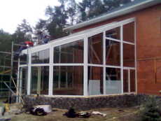 проектування і виготовлення зимових садів з алюмінію