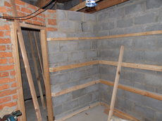 Внутрішнє оздоблення дерев&#39;яною вагонкою.