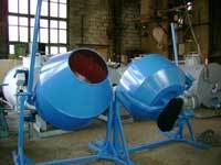 Бетонозмішувачі, розчинозмішувачі.