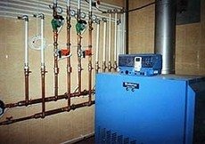 Монтаж опалення та водопостачання.