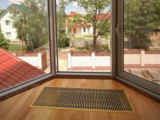 Вбудовувані внутрипідложні конвектори Polvax (Польща)