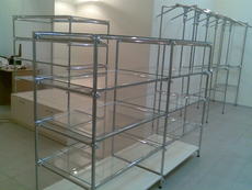 Виготовимо торгові стелажі, вішала з Системи Джокер меб