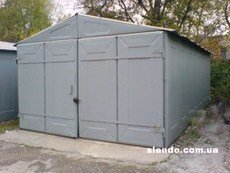 Гаражі металеві