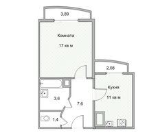 `Продам 1-кім квартиру`