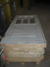 Двері ДВП для масового будівництва