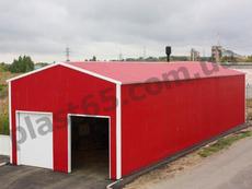 Ангари з профнастилу, ангари з сендвіч-панелей, Київ