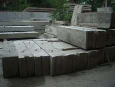 Блоки фундаментні, плити перекриття, бетон в Одесі