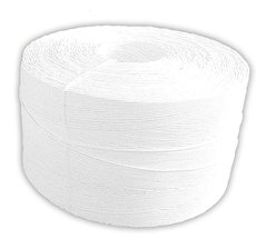 Шпагат паперовий кручений білий, діаметр 3 - 6 мм.