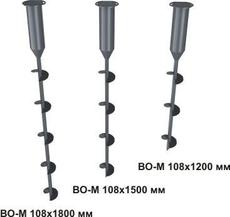 Гвинтові опори для монтажу опор, огорожі, будівель