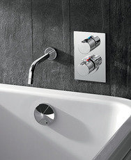 Установка змішувача прихованого монтажу. Київ.