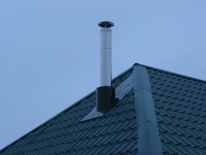 Монтаж димоходу.