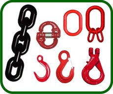 Канати гост, ланцюги 8 клас, скоби такелажні, гаки, ланки.