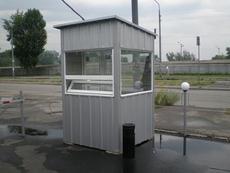 Блок-пост охорони. Виробництво і монтаж.