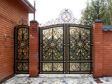 Ковані хвіртки, ковані ворота