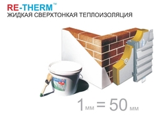 Надтонка рідка теплоізоляція RE-THERM ®