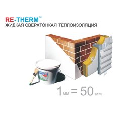 Надтонка рідка теплоізоляція RE-THERM ®