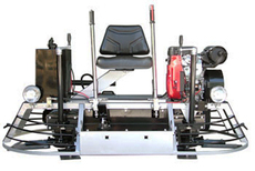 загладжуючі затирочні машини однороторні двороторного