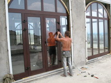 Алюмінієве скління вітражів METALPLAST, ALUPROF (Польща)