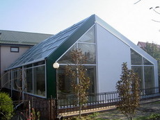 Алюмінієвий зимовий сад REYNAERS (Бельгія), SCHUKO (Німеччин