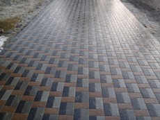 Професійне укладання тротуарної плитки, бруківки.