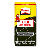Клей для плитки Момент, 25 кг за супер-ціною!
