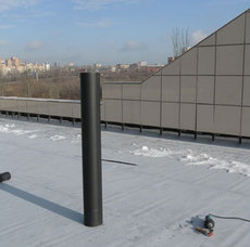 Гидроизоляция кровли рулонными материалами пвх, тпо мембраны