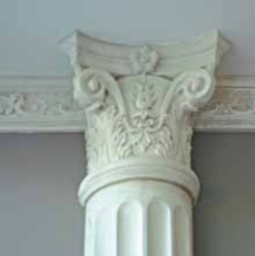 Ліпнина з поліуретану, карнизи, колони, фризи, плінтуси, б