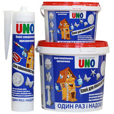 Клей акриловий UNO Полістирол (1 кг.
