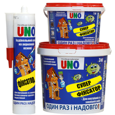Клей будівельний UNO СУПЕР ФІКСАТОР (23, 14 грн.)