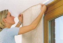 Поклейка шпалер