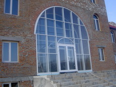 Allow phonetic typing Алюмінієве скління вітражів KURTOGLU (