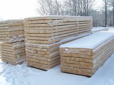 Брус будівельний