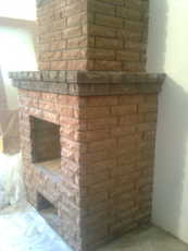 кладка печей груб камінів