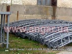 Продаю ангар 16х33х8 арочного типа
