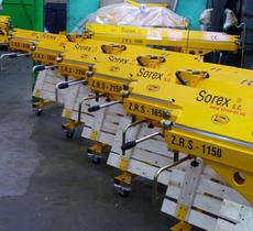 SOREX Ручні листогиби