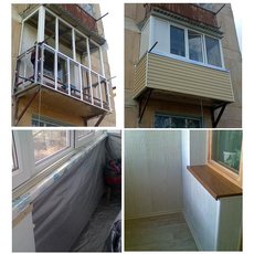 Лучшие балконы в Крыму от компании `Волшебные окна`.