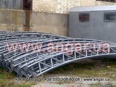 Продаю ангар арочный / каркас 16*33*8