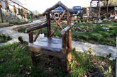 Садовая деревянная мебель