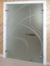 Скляні міжкімнатні двері