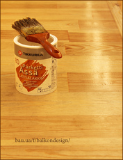 Настил підлоги на балконі