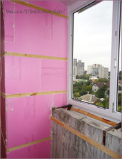 Утеплення балкона