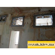 Демонтажные работы в Киеве, алмазная резка, сверление